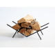 Stylish stand for firewood. Art Republic