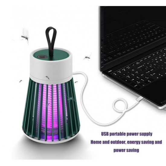 Знищувач комах для дому Electronic shock Mosquito killing lamp 220V