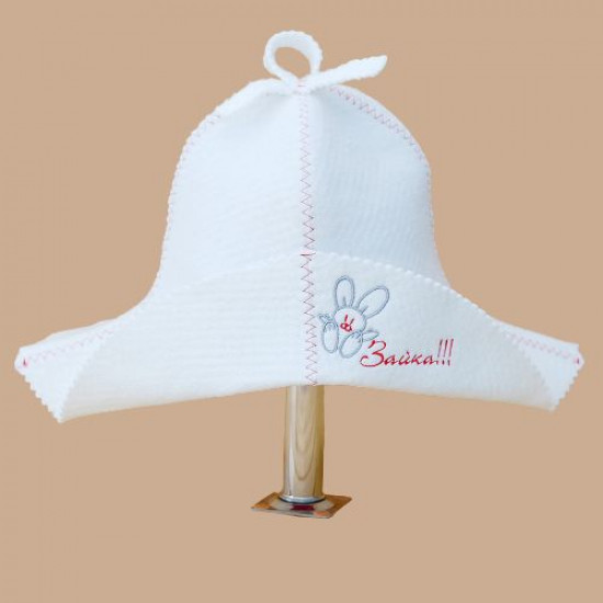 Model women's bath hat 