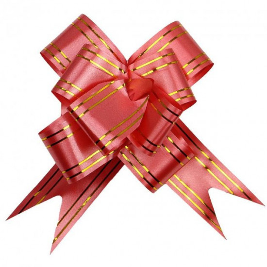 Gift tie bow Lesko 32 mm Red