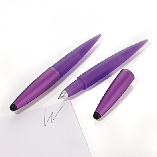 Ballpoint pen with stylus Troika Comfort, purple