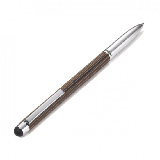 Troika Smoth touch wood stylus pen