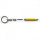 Troika Micro Construction keychain pen yellow