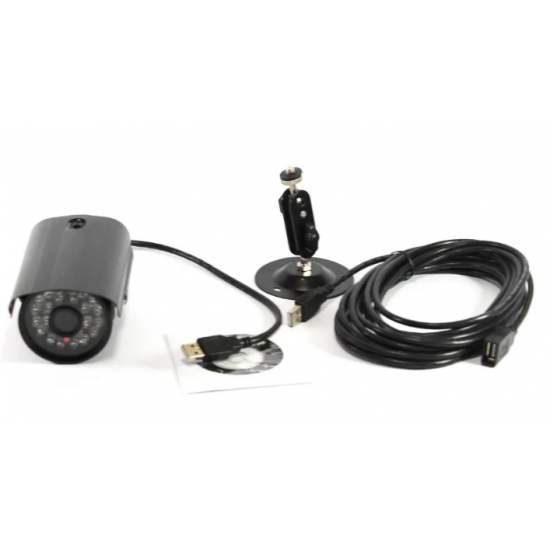 Зовнішня камера кольорова відеоспостереження вулична HLV USB PROBE L-6201D