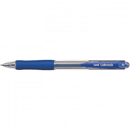 Automatic ballpoint pen Uni Laknock Fine 0.7 mm blue (SN-100.(07).Blue)