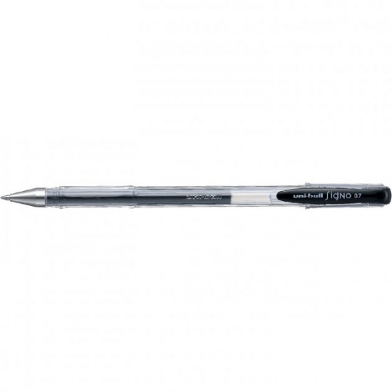 Gel pen UniBall Signo Fine 0.7 mm black (UM-100.(07).Black)