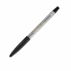 Ballpoint pen Buromax rubber grip black ink (BM.8100-02)