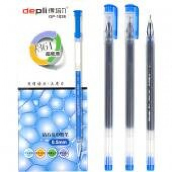 Gel pen DEPLI blue