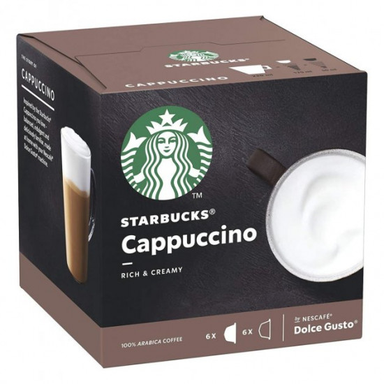  Кава в капсулах Starbucks NESCAFE Dolce Gusto Cappuccino