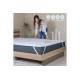 Waterproof mattress cover IDEIA 160x200 with four elastic bands at the corners Aqua-Stop Classic