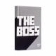 Diary undated YES The Boss A5 soft area 188 pages Black (252107)