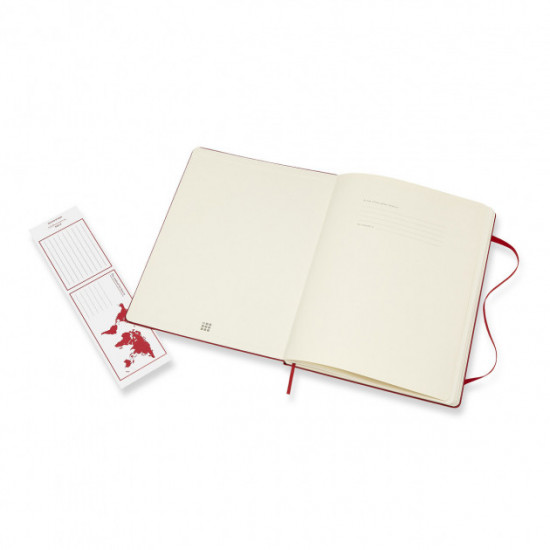 Moleskine Classic notebook large dot red (QP093F2)