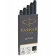 Картриджі Parker Quink 5 штук чорний (11 410BK)