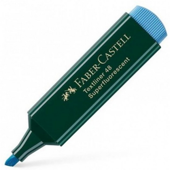 Маркер Faber-Castell Textliner Superfluorescent 1-5 мм Блакитний (1190)