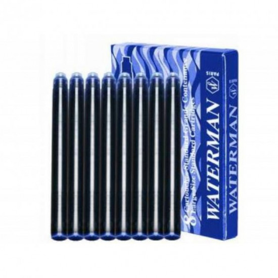 Waterman cartridges 8 pieces blue (52 002)