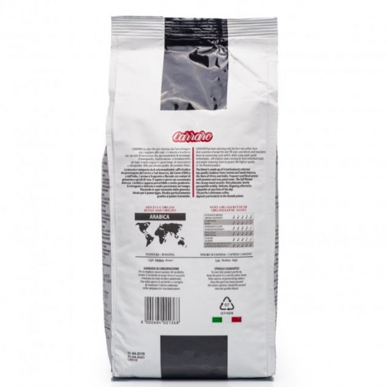 Coffee beans Carraro Dolci Arabica 1kg