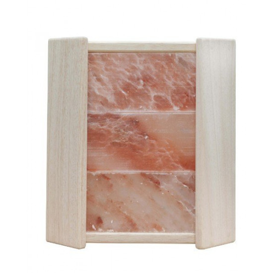 Corner fence for PAL lamp with Himalayan salt, abash