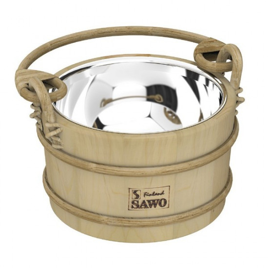 Bucket SAWO 3 l, pine 341-MP