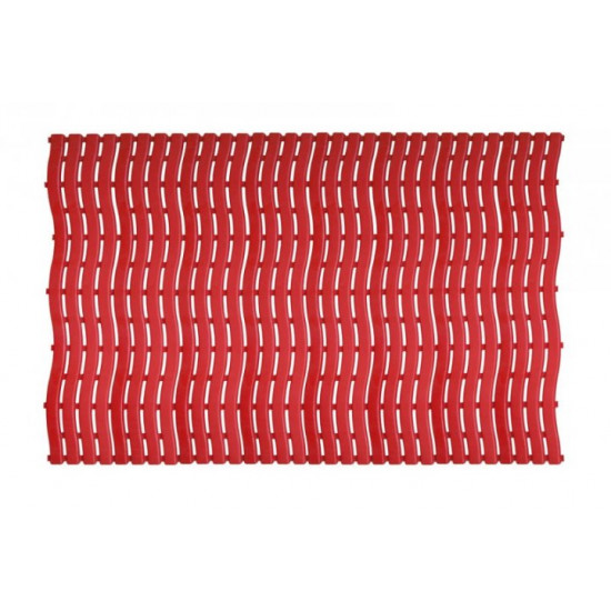 Bath mat red PAL