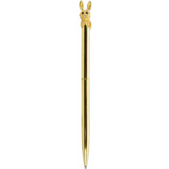 Ballpoint pen Maxi metal with a figure 