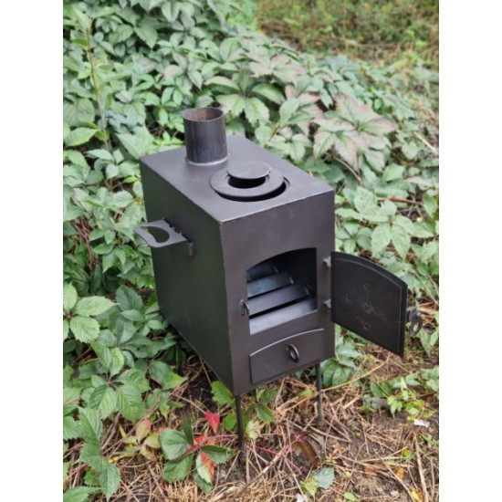 Potbelly stove heating and cooking 3 mm up to 30 sq m