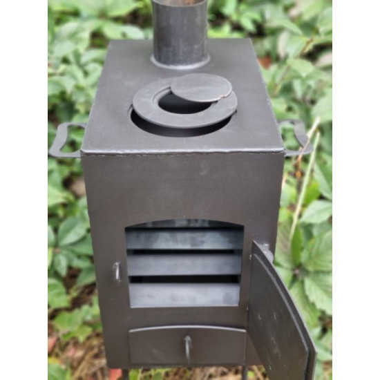 Potbelly stove heating and cooking 3 mm up to 30 sq m