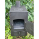 Potbelly stove heating and cooking 3 mm up to 30 sq m