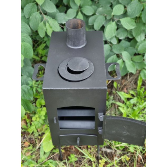 Potbelly stove heating and cooking 3 mm up to 30 sq m