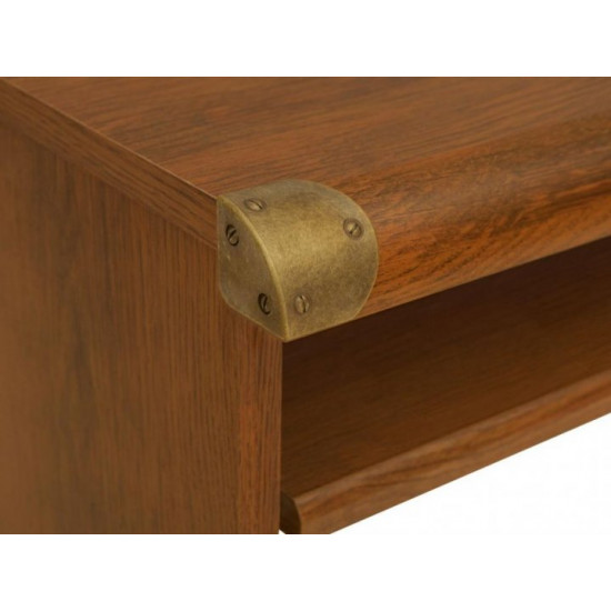 Writing desk BRV Indiana JBIU_2S/120 oak shutter (006)