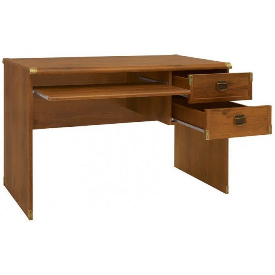 Writing desk BRV Indiana JBIU_2S/120 oak shutter (006)