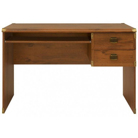 Writing desk BRV Indiana JBIU_2S/120 oak shutter (006)