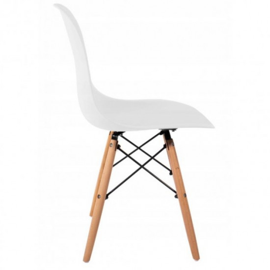 Chair Bonro B-173 FULL KD white (4 pcs)