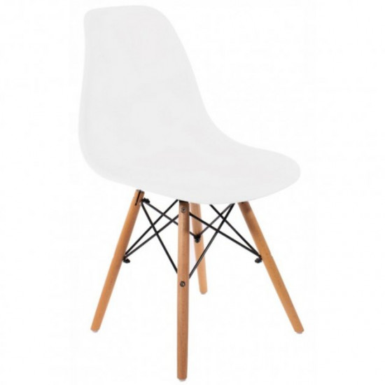 Chair Bonro B-173 FULL KD white (4 pcs)