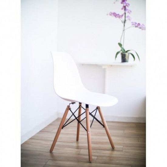 Chair Bonro B-173 FULL KD white (4 pcs)