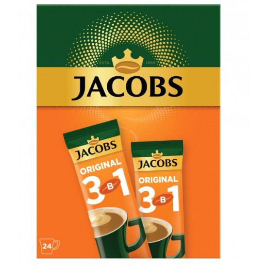 Coffee drink Jacobs 3 in 1 Original 24 x 12 g