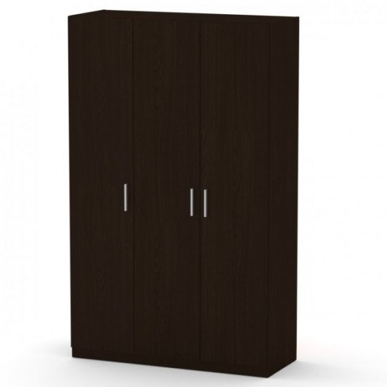 Three-door wardrobe Companit Wardrobe-15 Wenge dark