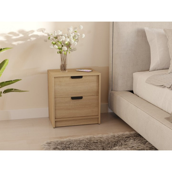 Bedside table Moreli T-3 W450*H490*D350 Sonoma Oak