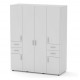 Wardrobe-20 six-door Companit Nymphaeum alba