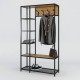 Hanger with shelves GoodsMetall in Loft style 1800x1000x350 mm (VSh137)