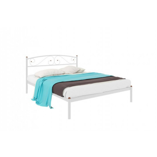 Double metal bed Metakam VERONA-1 200X160 white