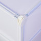 Bedside table Supretto 3 compartments Milky white (5786-0001)