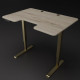 Computer desk with height adjustment TEHNOTABLE model strong with chipboard