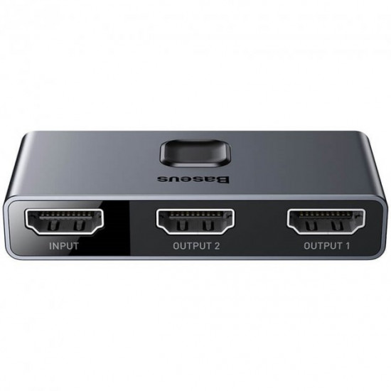 Adapter BASEUS CAHUB-BC0G HDMI switch 2 in 1-1 in 2 gray