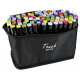 Set of double-sided sketch markers Touch 7752, 80 pcs.