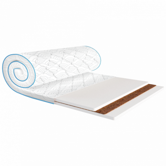 Mattress-topper EMM Sleep&Fly mini FLEX KOKOS jacquard 180x200 95-E-M