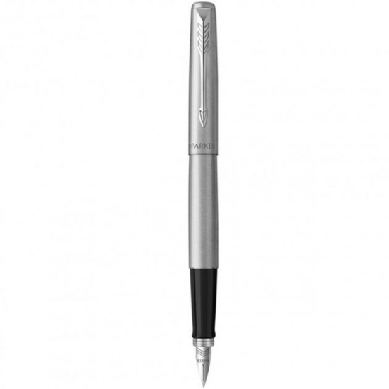 Set of Parker JOTTER Stainless Steel CT FP+BP pens (fountain + ballpoint)