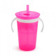 Munchkin Snack and Sip Cup Pink (011086.02) (2900990754465)