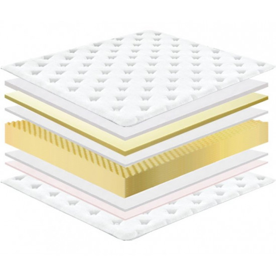 Orthopedic mattress Carmine Dc-company springless 22 cm 200*180 cm - Free delivery