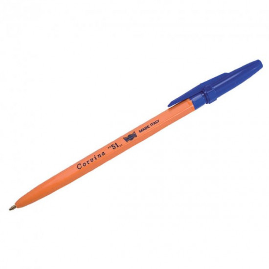 Ballpoint pen CORVINA blue 1mm - CORVINA - CO-51