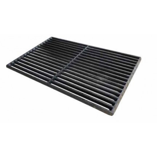 Cast iron grill grate Iskra for barbecue 52x32 cm 17 rods 8 kg (BBQ-001)